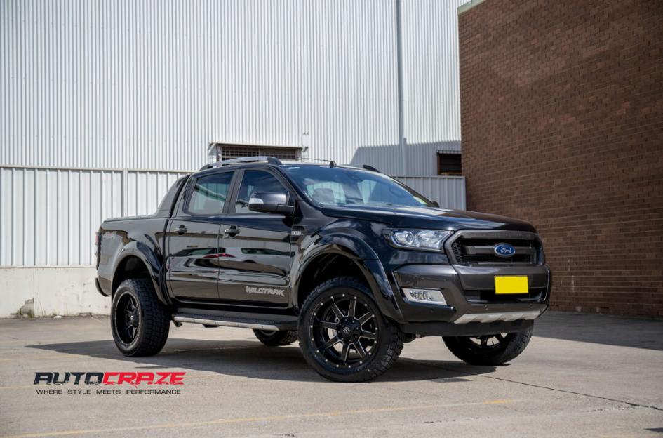 FORD RANGER MAVERICK GLOSS BLACK MILLED ACCENTS